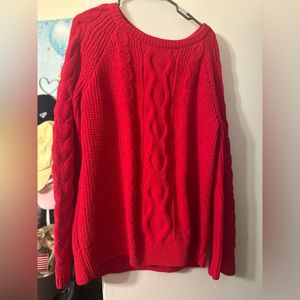 Sweater red